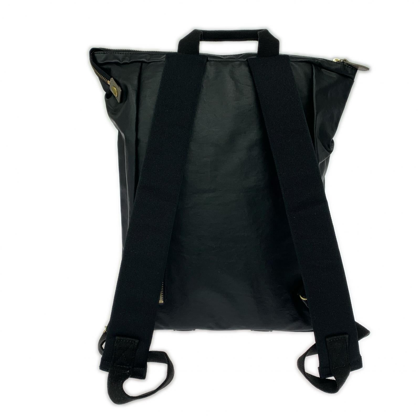 リュック・デイパック NEUTRAL GLAY 撥水トート型リュック ブラック