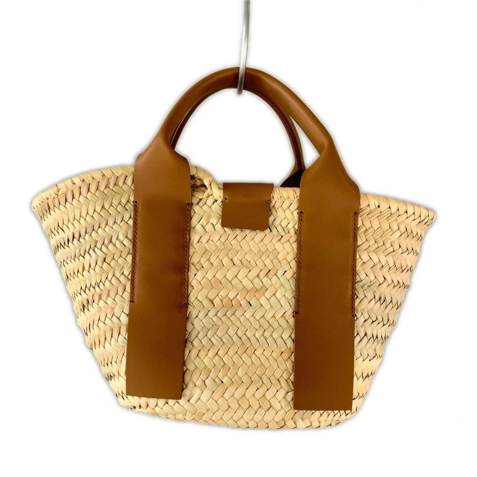 トートバッグ ZANCHETTI POSITANO かごバッグ