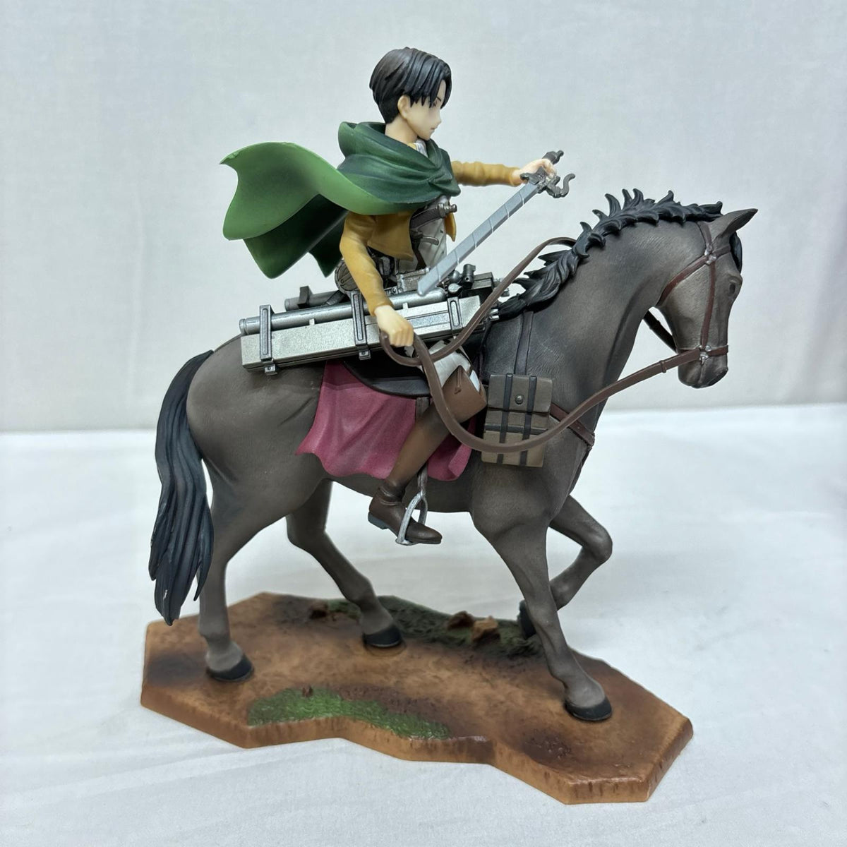 B賞 リヴァイ騎馬フィギュア 進撃の巨人 バンプレスト フィギュア/グッズ