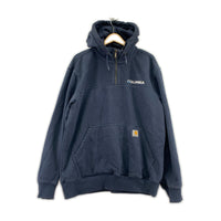 パーカー RAIN DEFENDER ハーフジップパーカー L ブラック