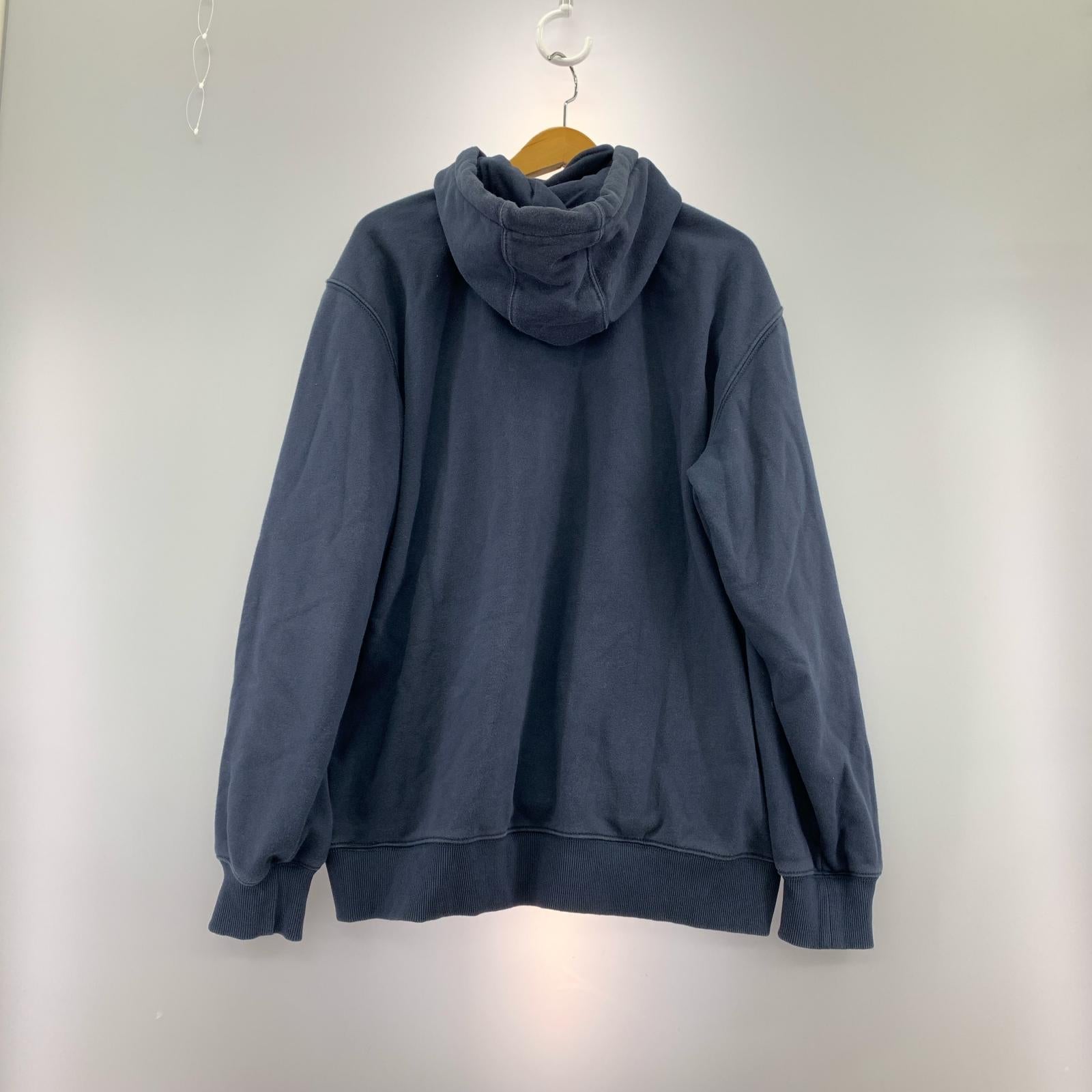 パーカー RAIN DEFENDER ハーフジップパーカー L ブラック