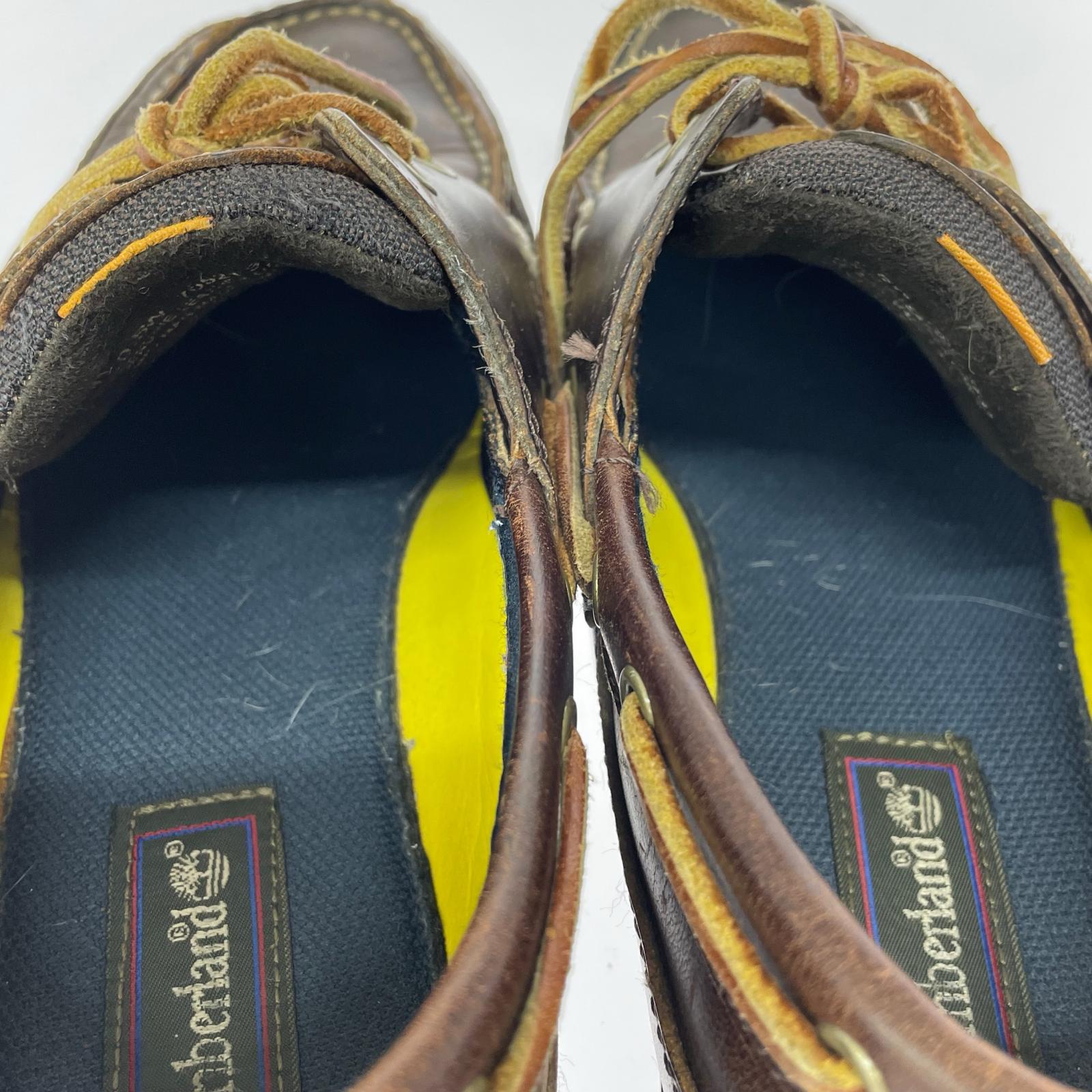 シューズ デッキシューズ BRW ブラウン