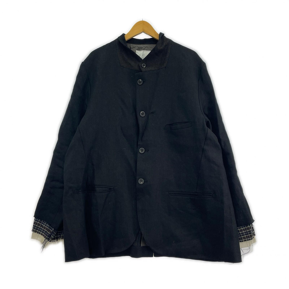 ジャケット LAYERED TAILORED JACKET/2/ﾌﾞﾗｯｸ/ANC-JK71 ブラック