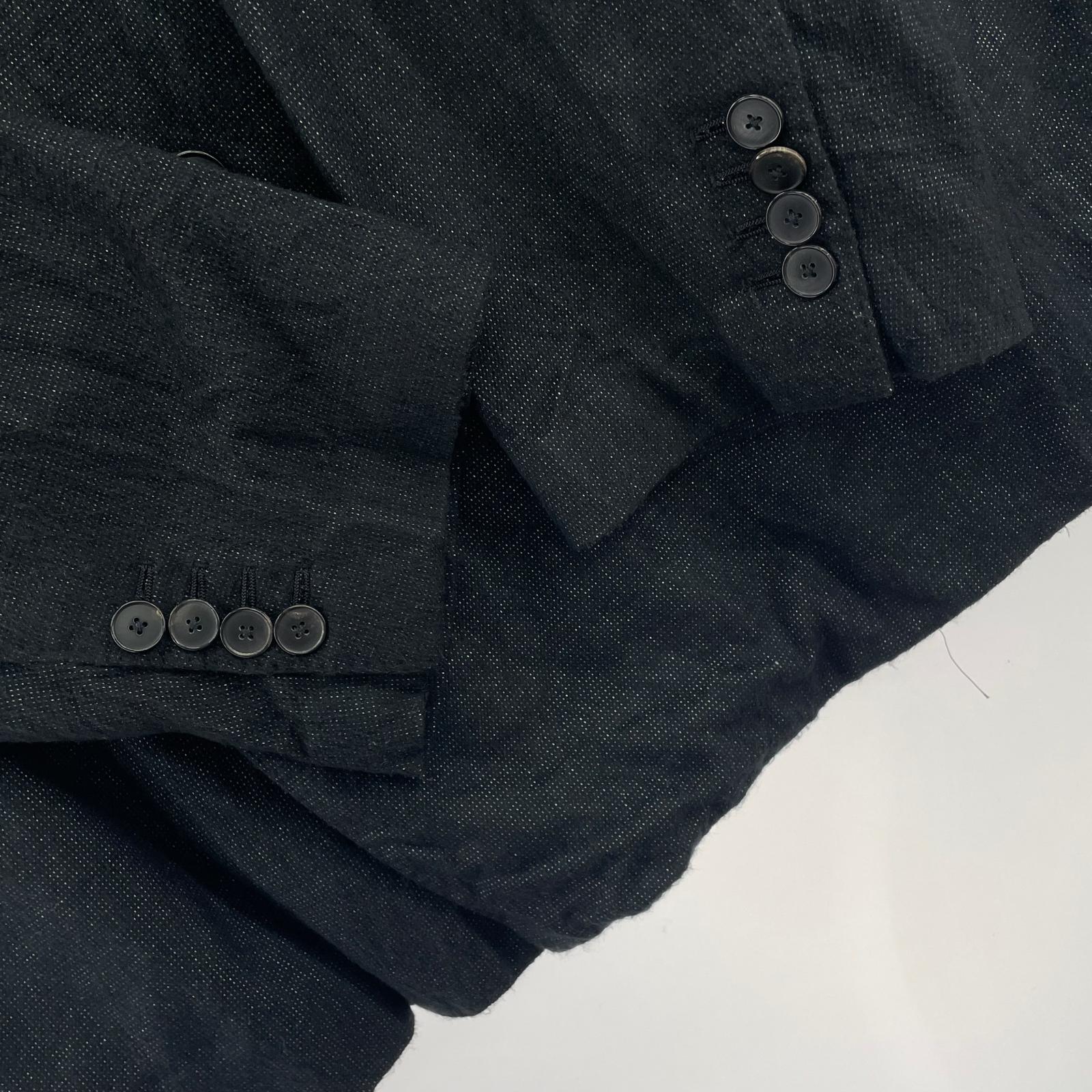 ジャケット DOUBLE WASHED EM JACKET/3/ブラック ブラック