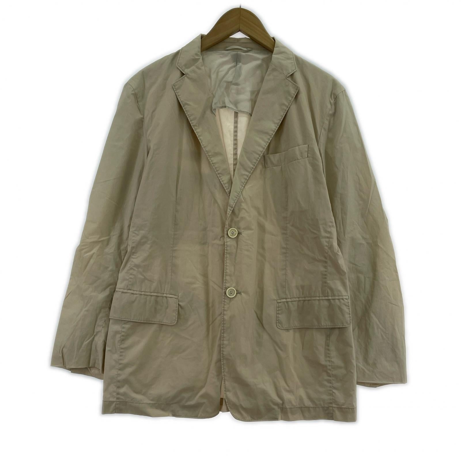 ジャケット JIL SANDER RAF SIMONS期 ライトウェイト 2Bジャケット 48 ベージュ 48 ベージュ