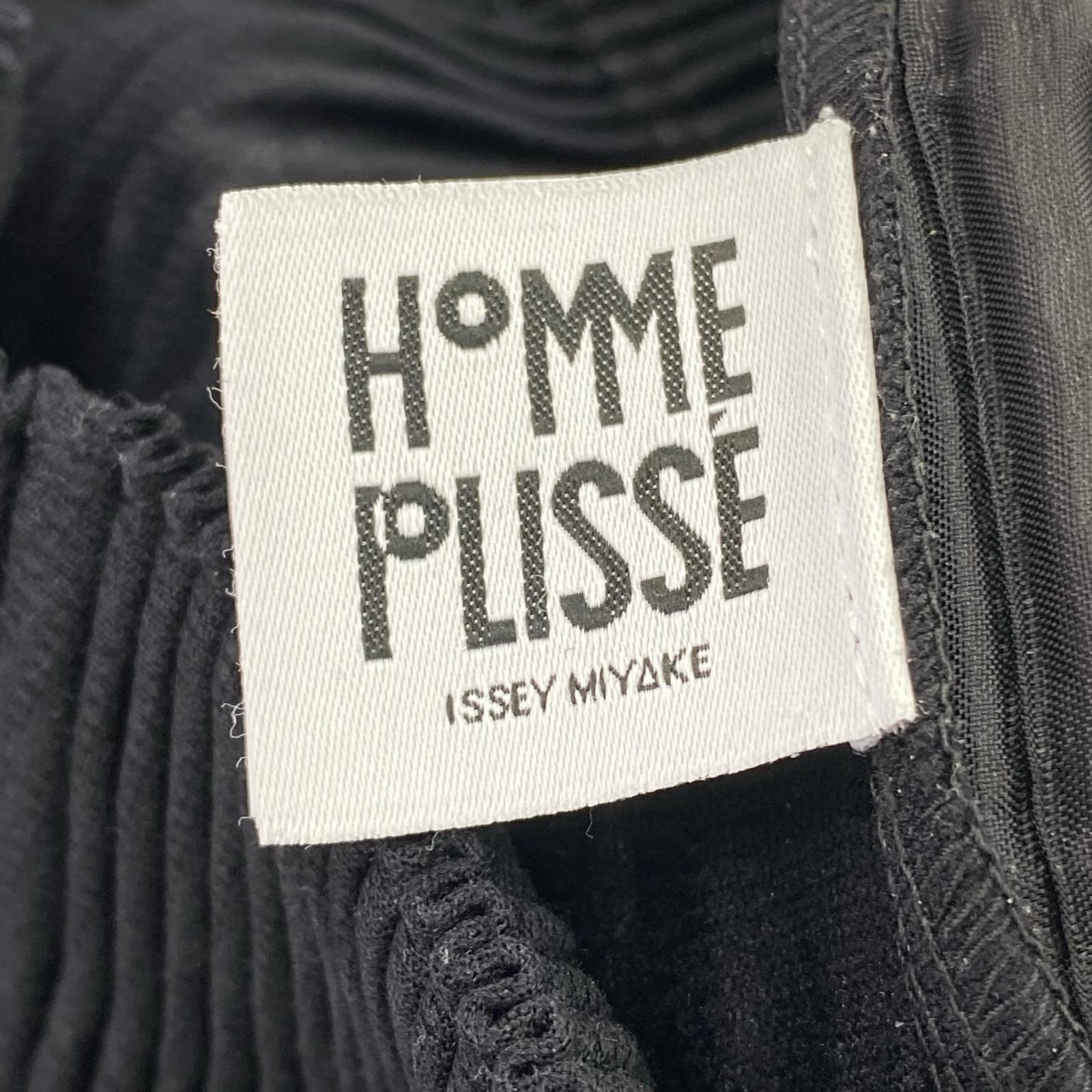 パンツ HOMME PLISSE パンツ 黒 (1) 1 ブラック