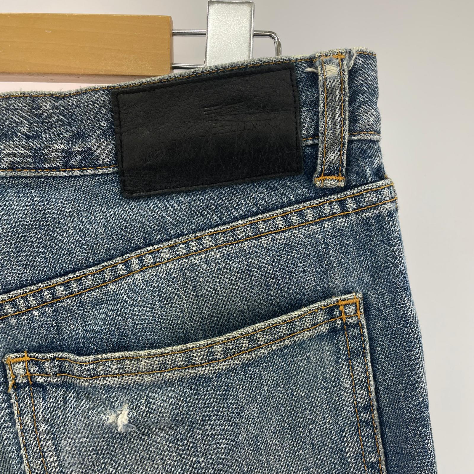 デニムパンツ デニムフレアパンツ Ｗ32 46