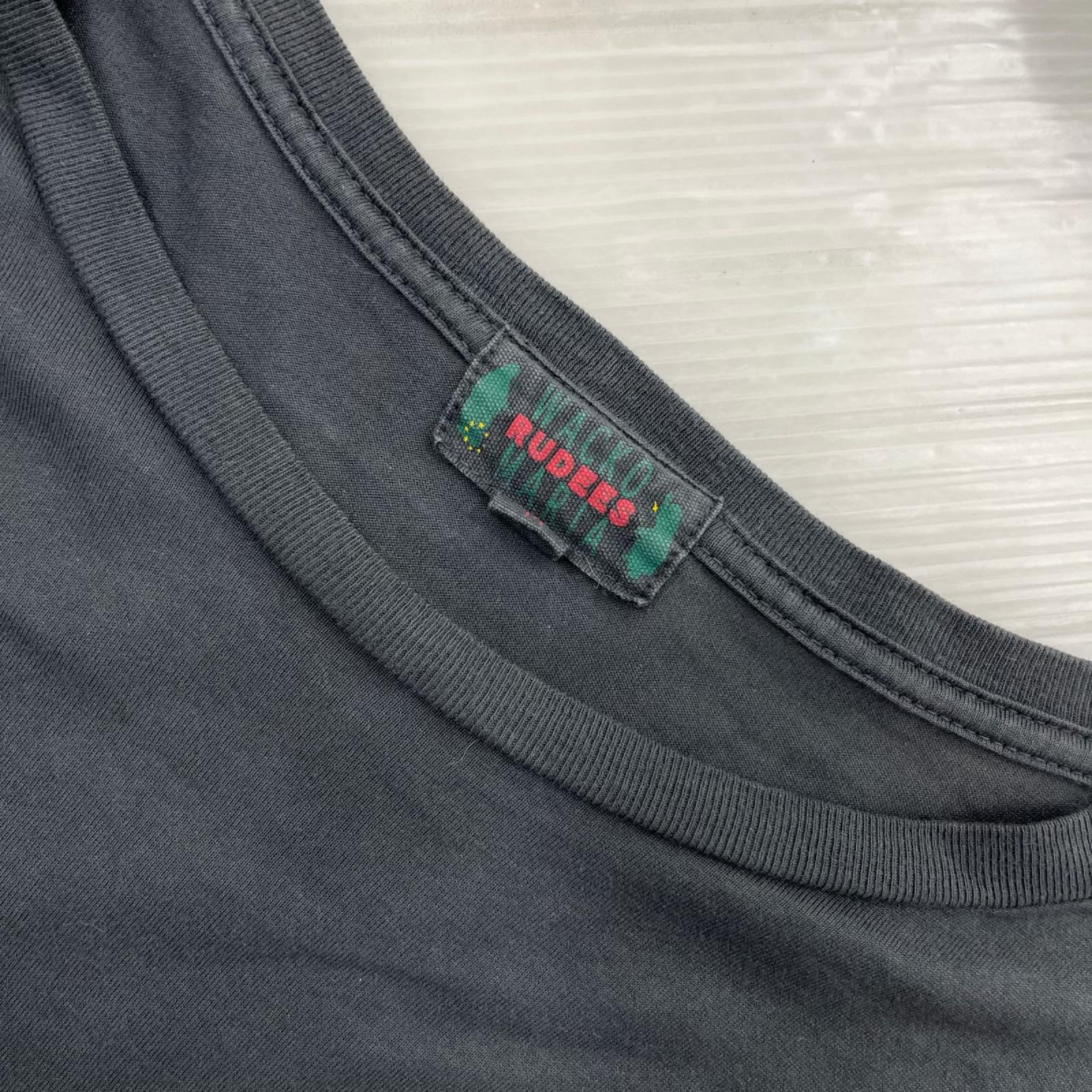 半袖Ｔシャツ 初期ﾀｸﾞ ﾊﾞｯｸﾌﾟﾘﾝﾄS/Sｶｯﾄｿｰ ﾌﾞﾗｯｸ (M) M ブラック