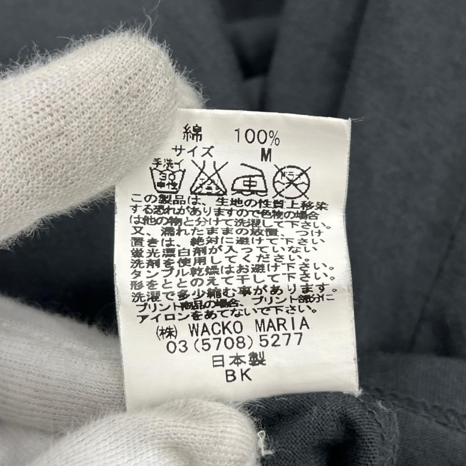 半袖Ｔシャツ 初期ﾀｸﾞ ﾊﾞｯｸﾌﾟﾘﾝﾄS/Sｶｯﾄｿｰ ﾌﾞﾗｯｸ (M) M ブラック