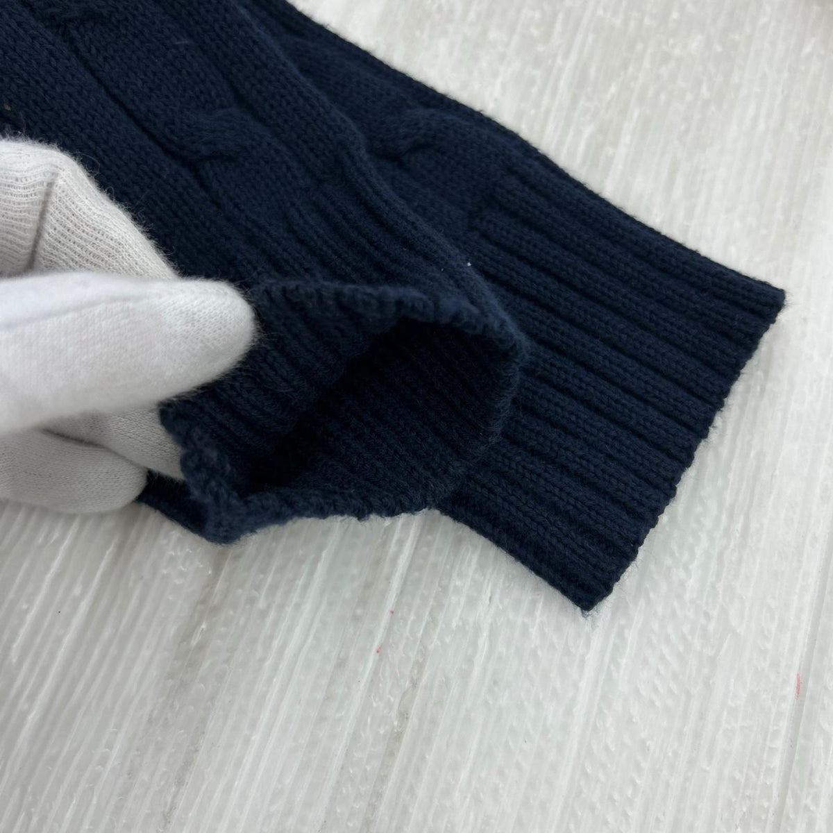 ニット ﾈｲﾋﾞｰ M ネイビー