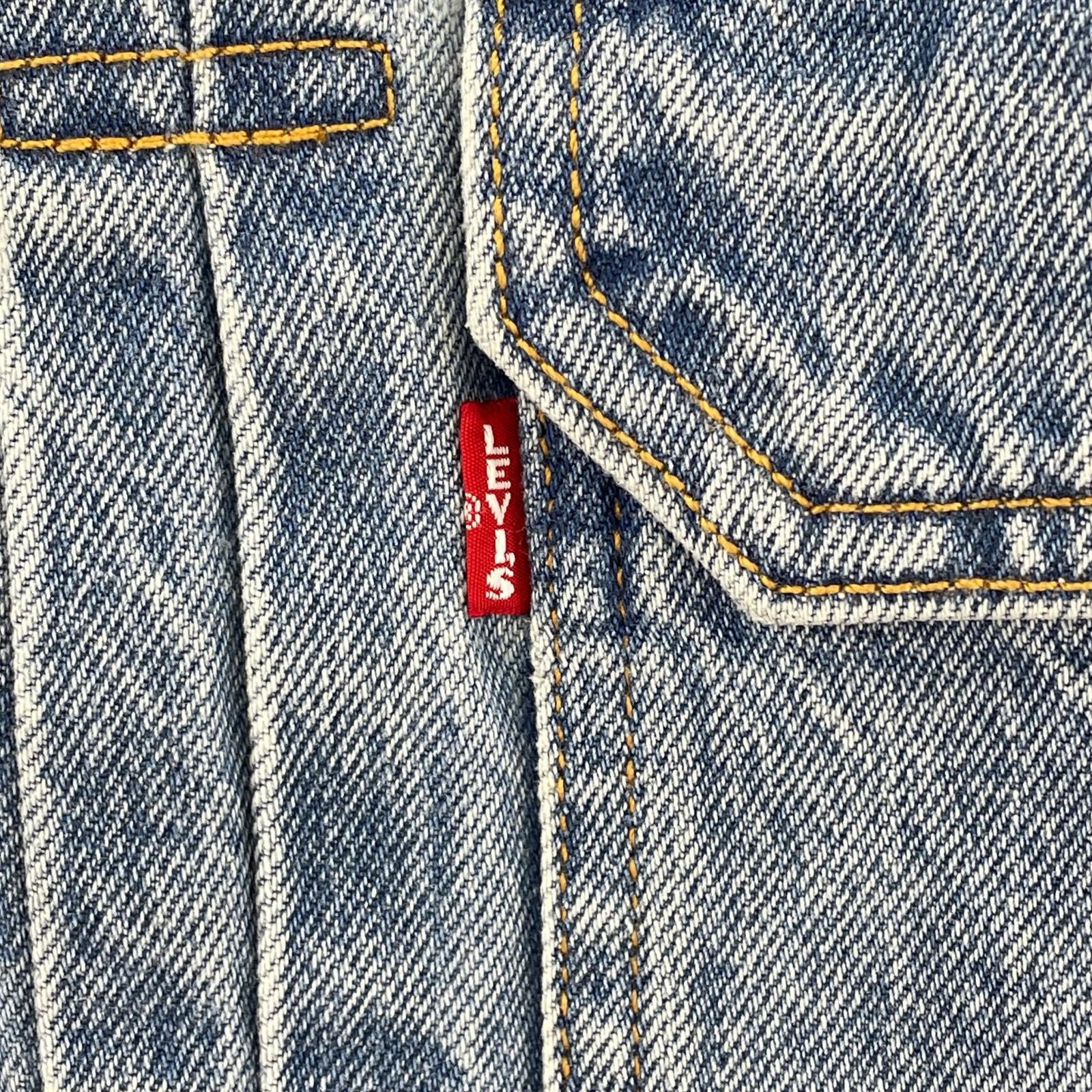 デニムジャケット ×NIKE Denim Trucker Jacket (S) S ブルー