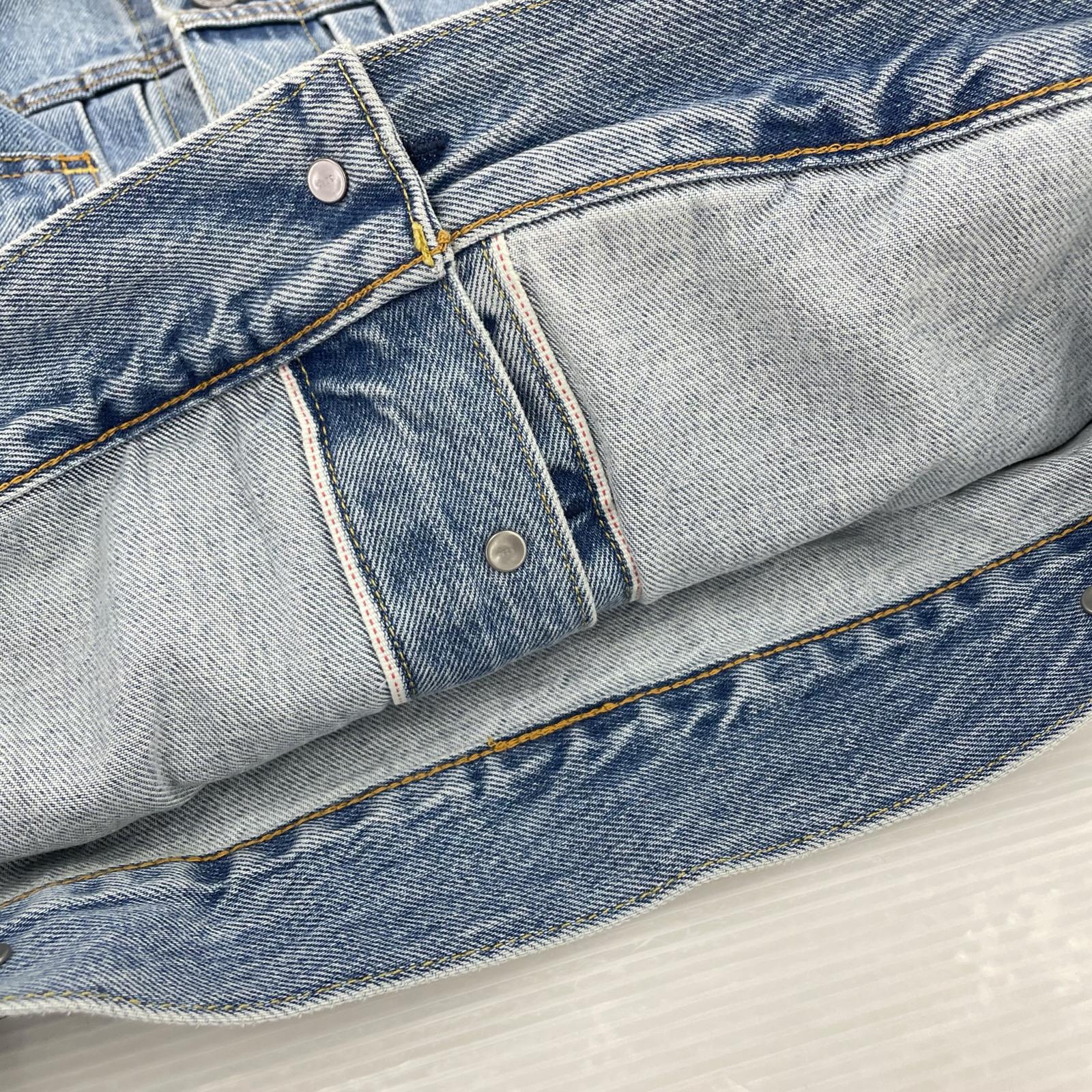 デニムジャケット ×NIKE Denim Trucker Jacket (S) S ブルー