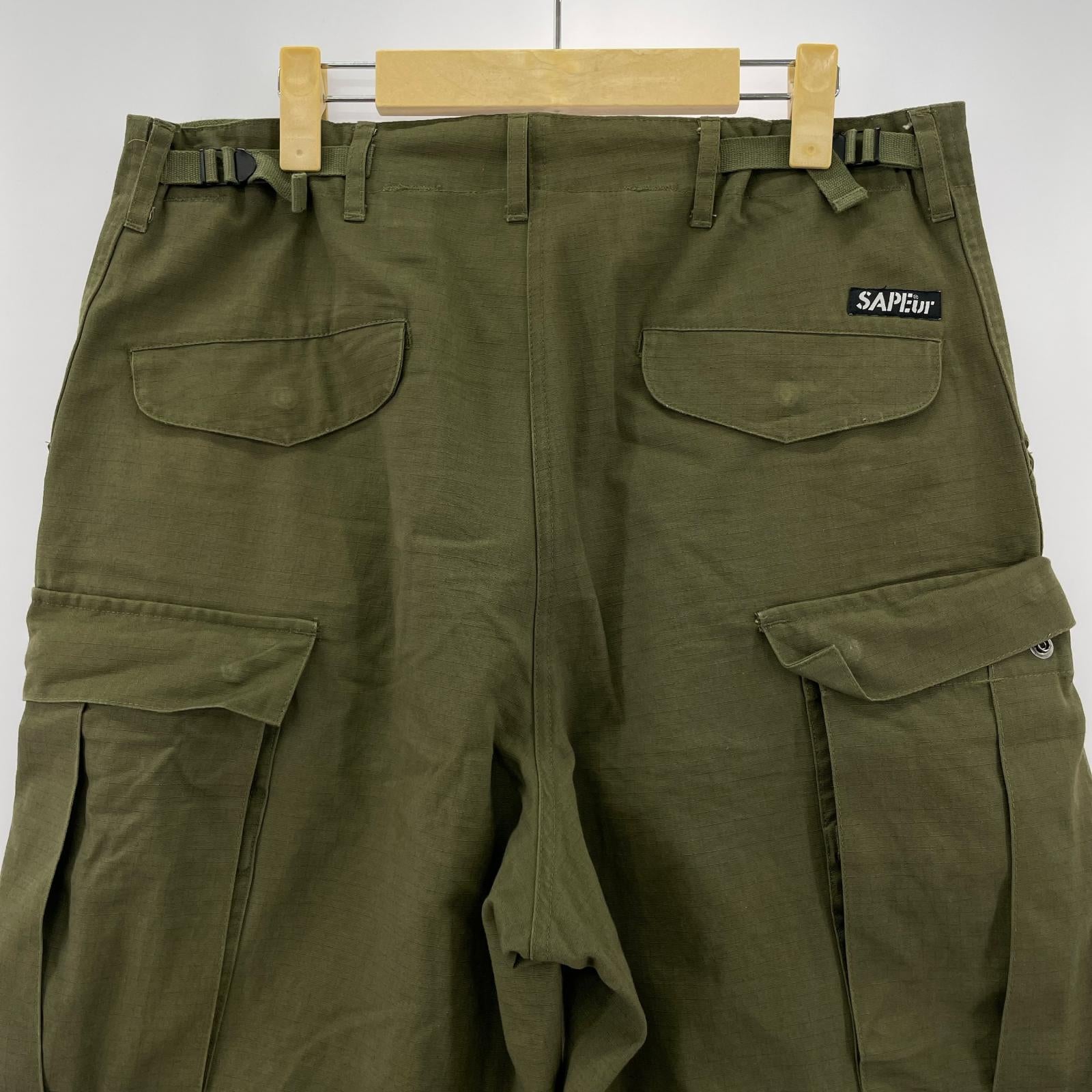 パンツ カーゴパンツ (M) M カーキ