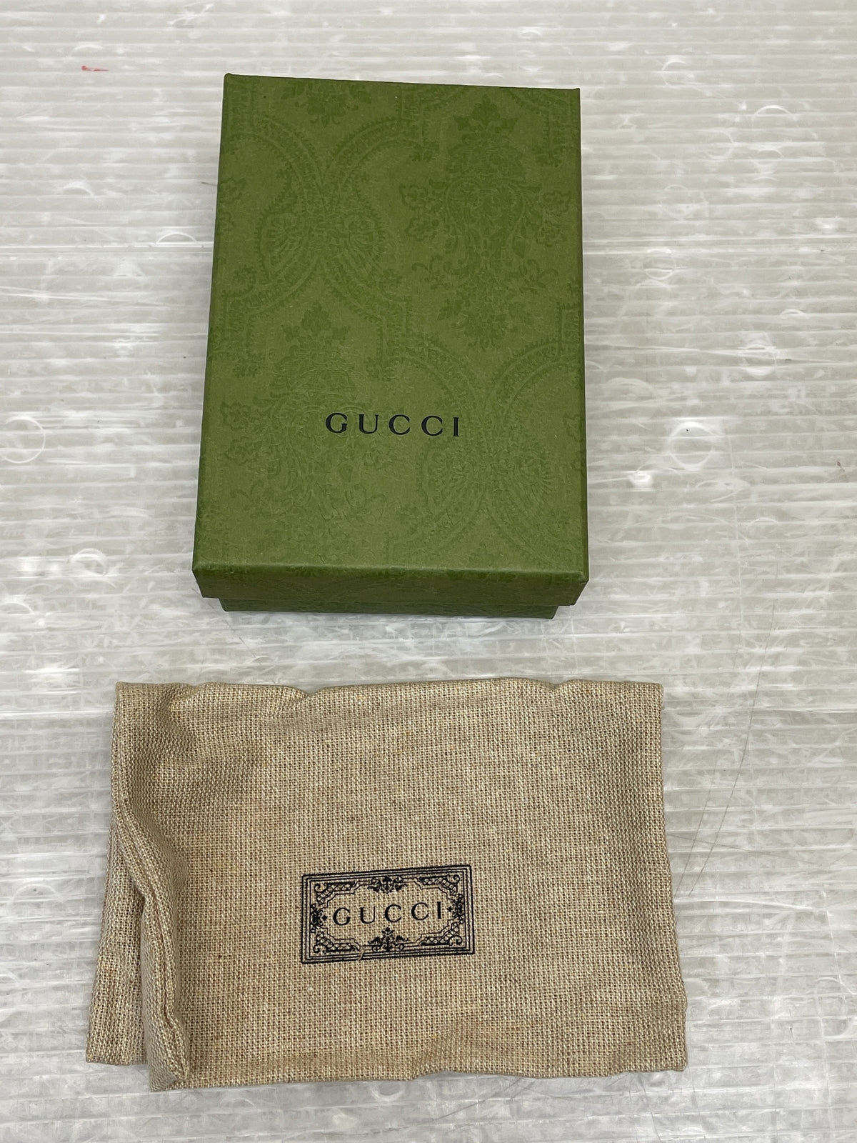 GUCCI オフディア GGスプリーム PVC キーケース 603732