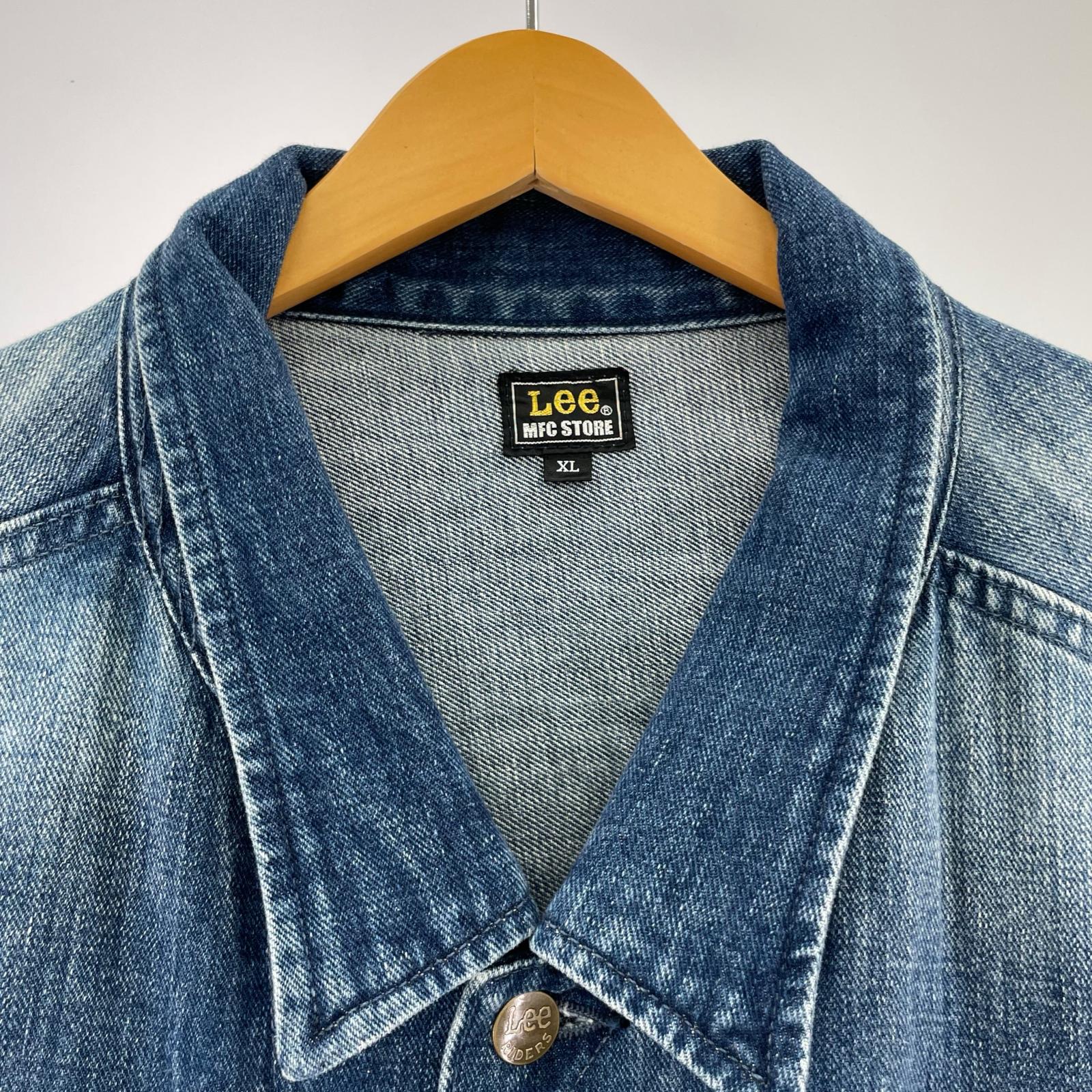 デニムジャケット ×MFC STORE マルチポケット デニムジャケット（XL） ブルー