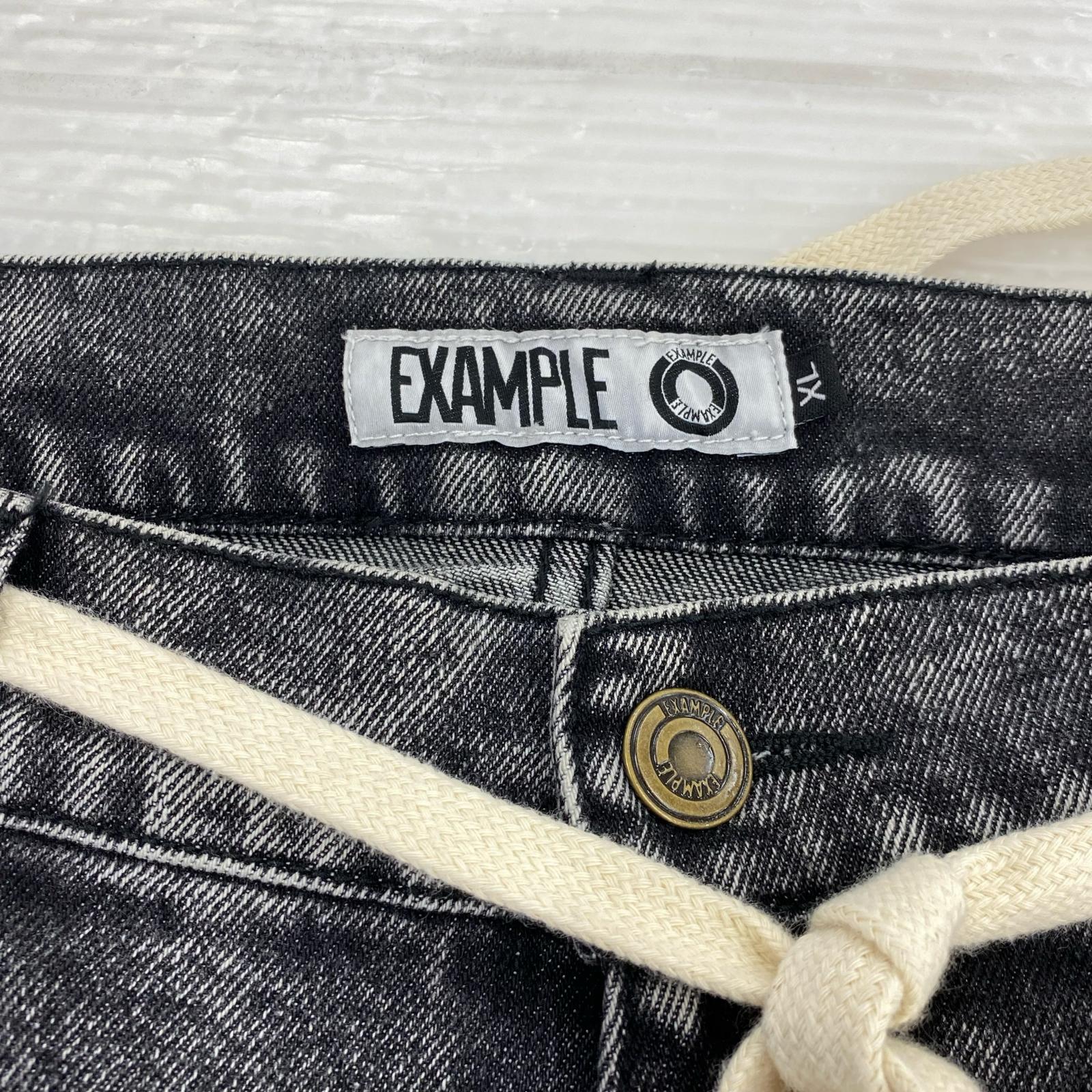 デニムパンツ デニムパンツ ブラック（XL） ブラック