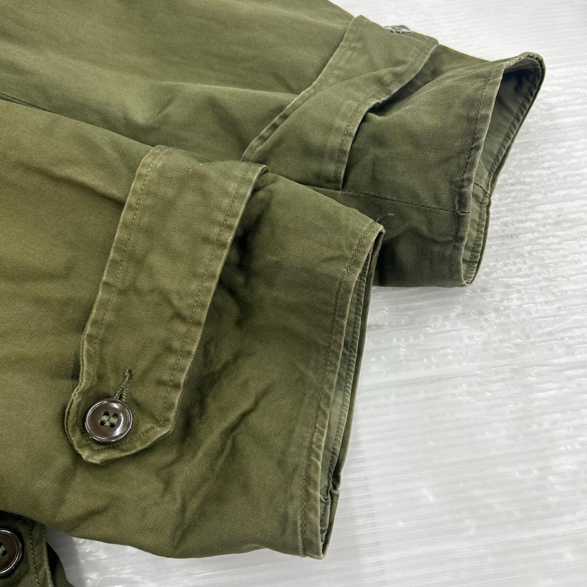 ミリタリージャケット 40s US ARMY ｵﾌｨｻｰｺｰﾄ ﾗｲﾅｰ付き S カーキ
