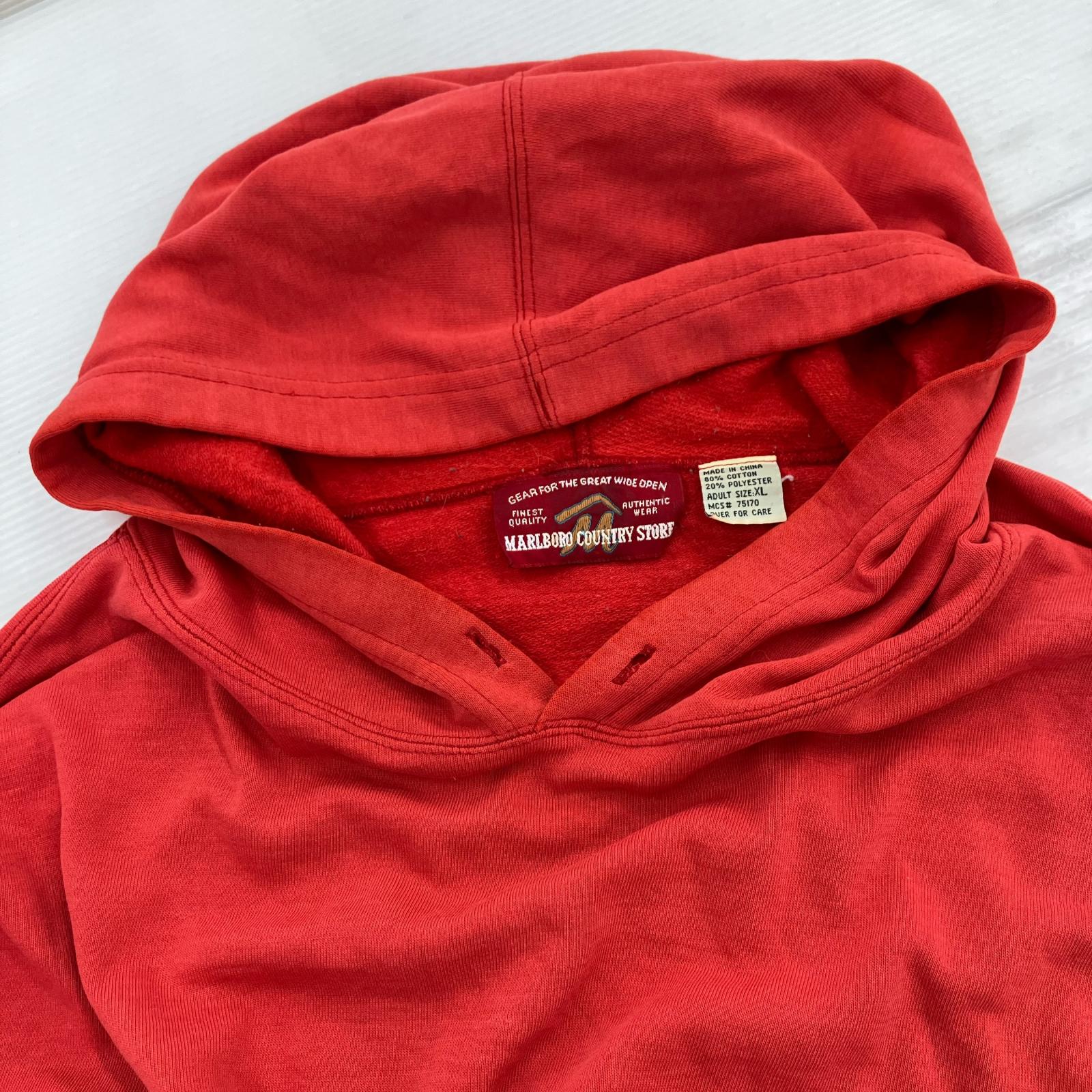 パーカー 90s Marlboro POパーカー RED レッド