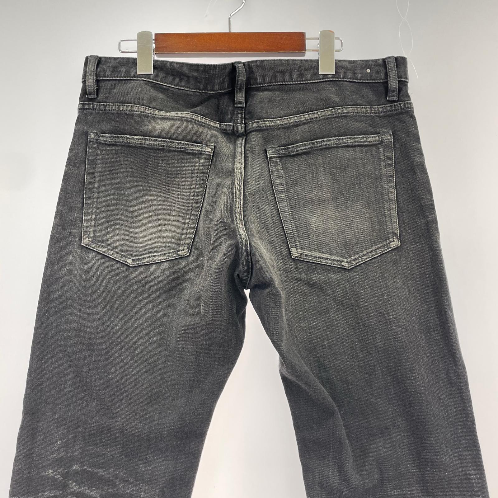 デニムパンツ S.Slim STR 5ポケット USD 黒 ブラック