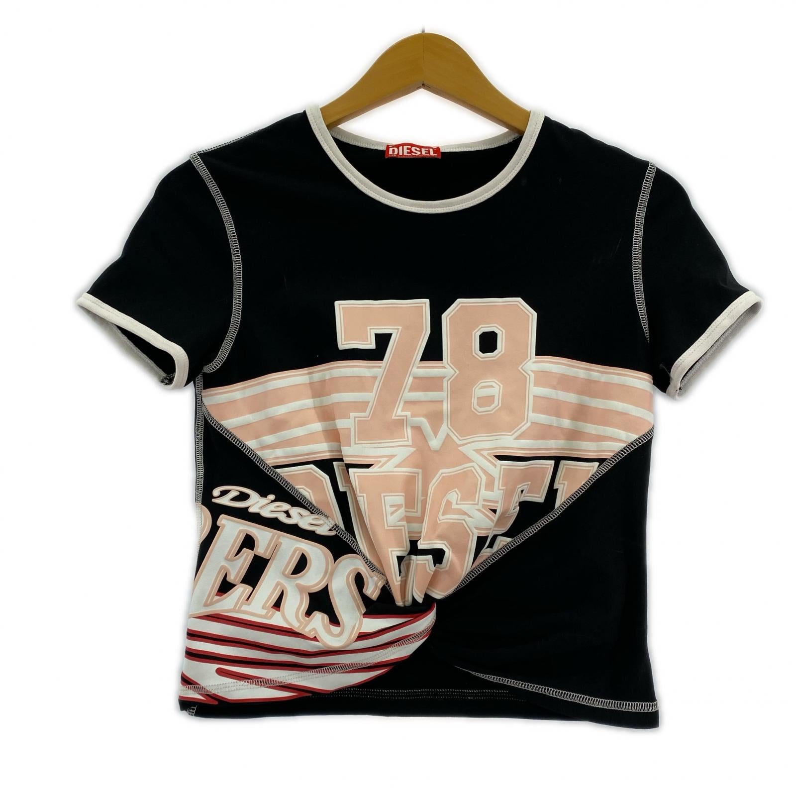 半袖Ｔシャツ 78 クロップドTee M ブラック