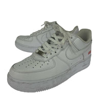 スニーカー NIKE×Supreme Air Force 1 Low WHT 25.5 25.5cm (US7 1/2 UK7 EU41) ホワイト