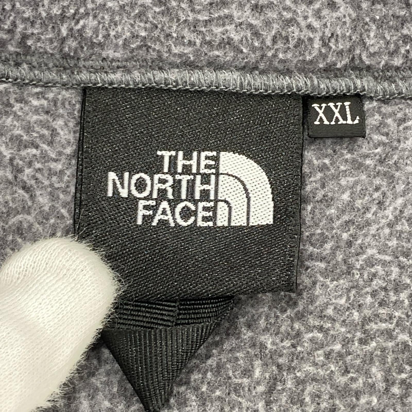 ジャケット XXL 黒×グレー フリース