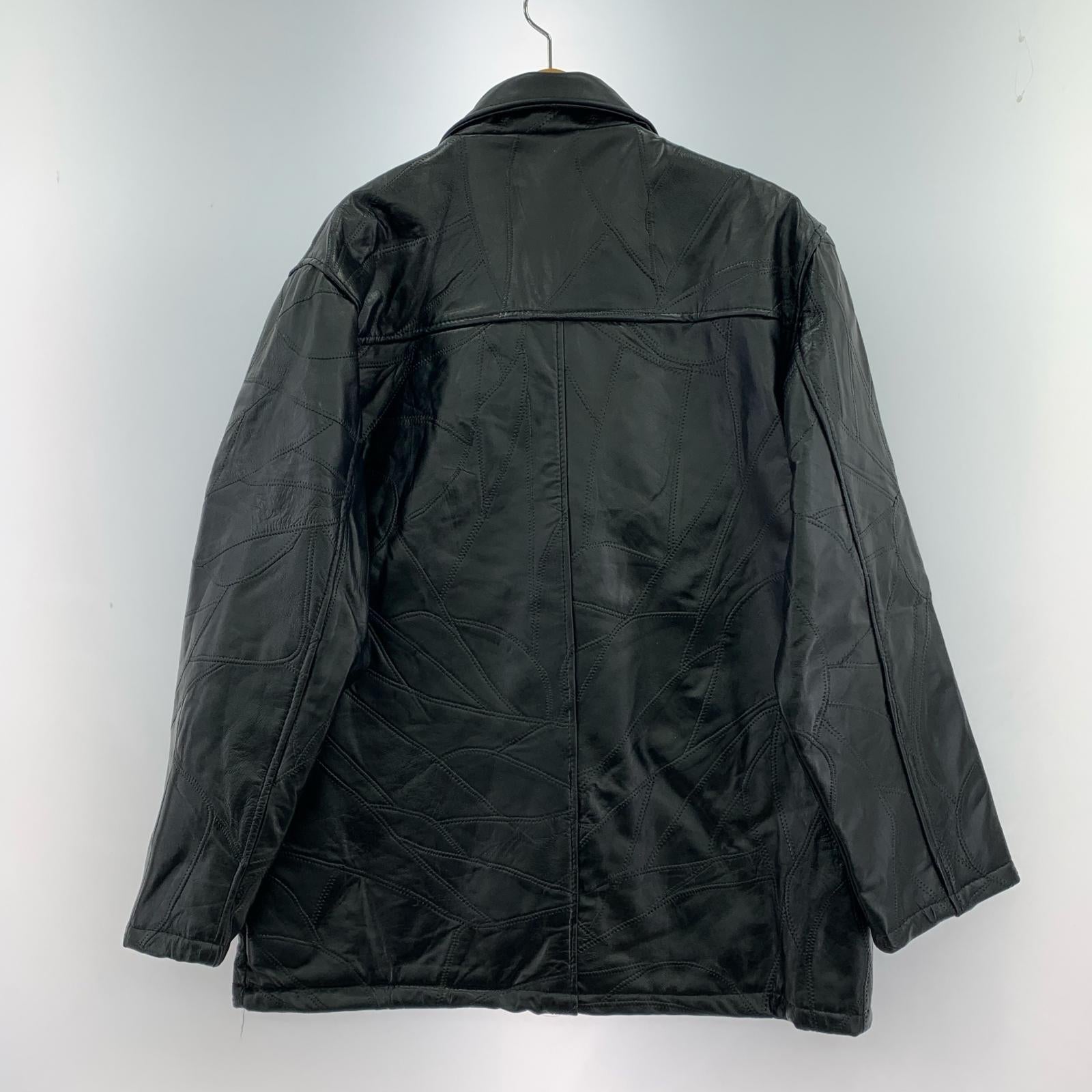 レザージャケット 羊革　JKT L ブラック