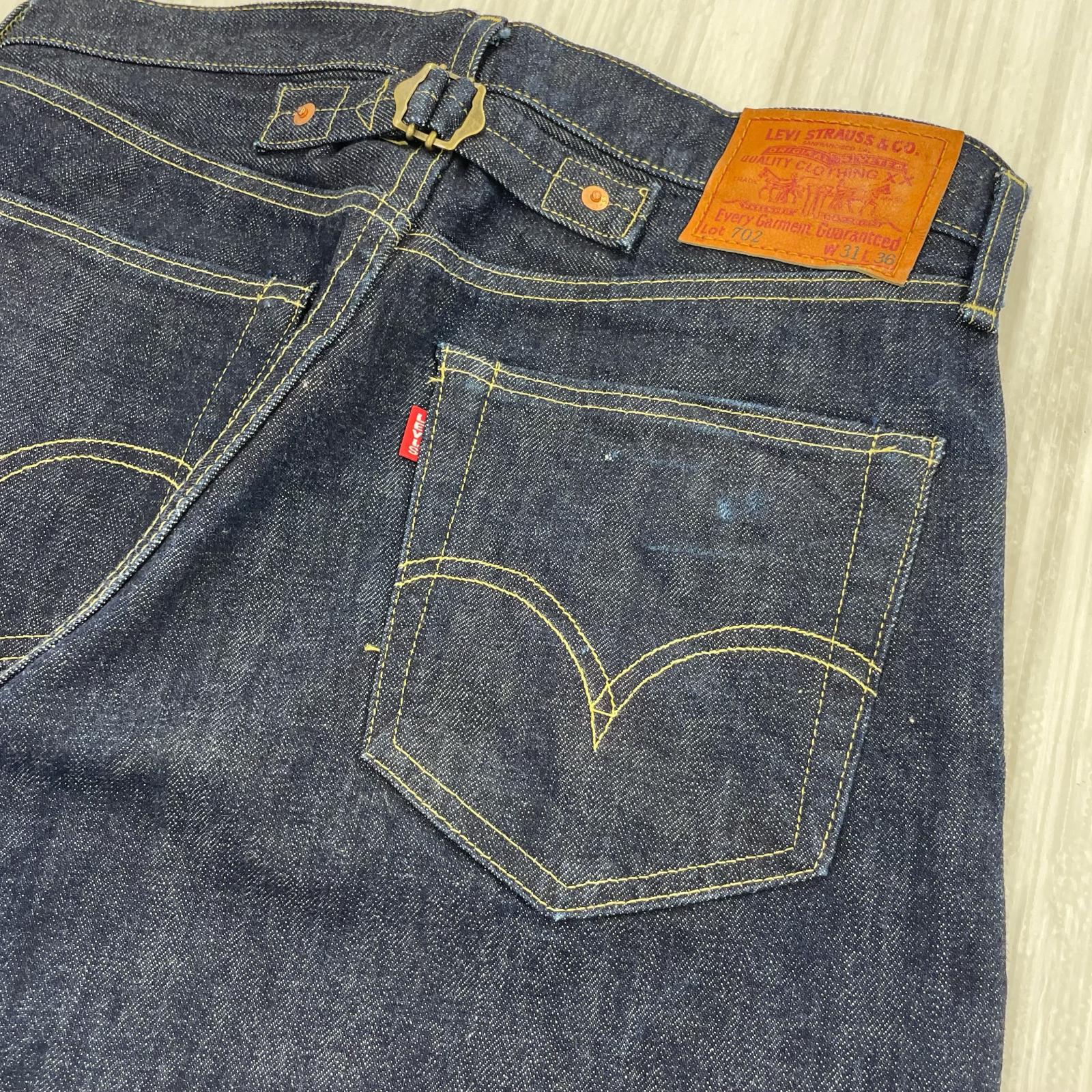 デニムパンツ Lot702XX 復刻 W31L36 31 ネイビー