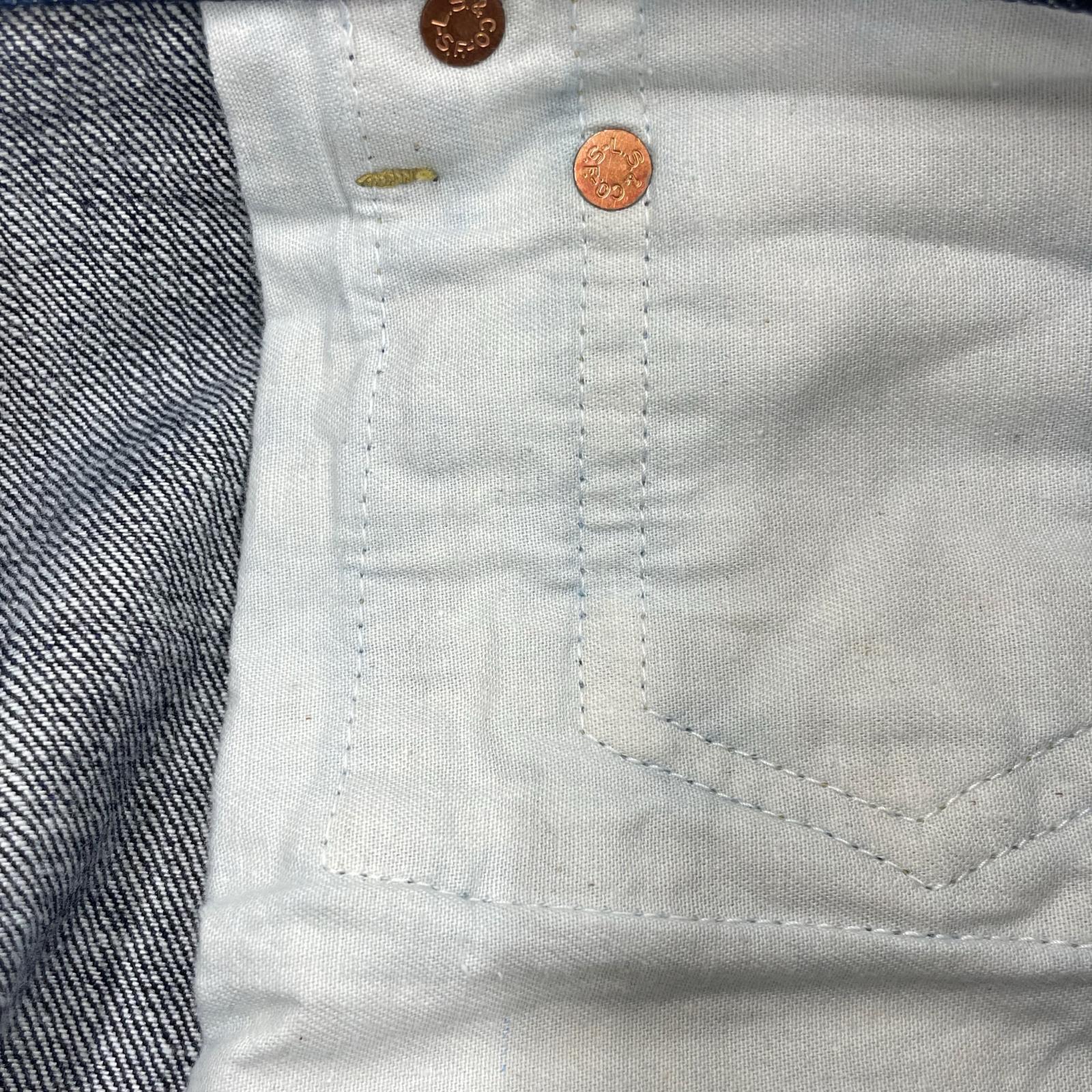 デニムパンツ Lot702XX 復刻 W31L36 31 ネイビー