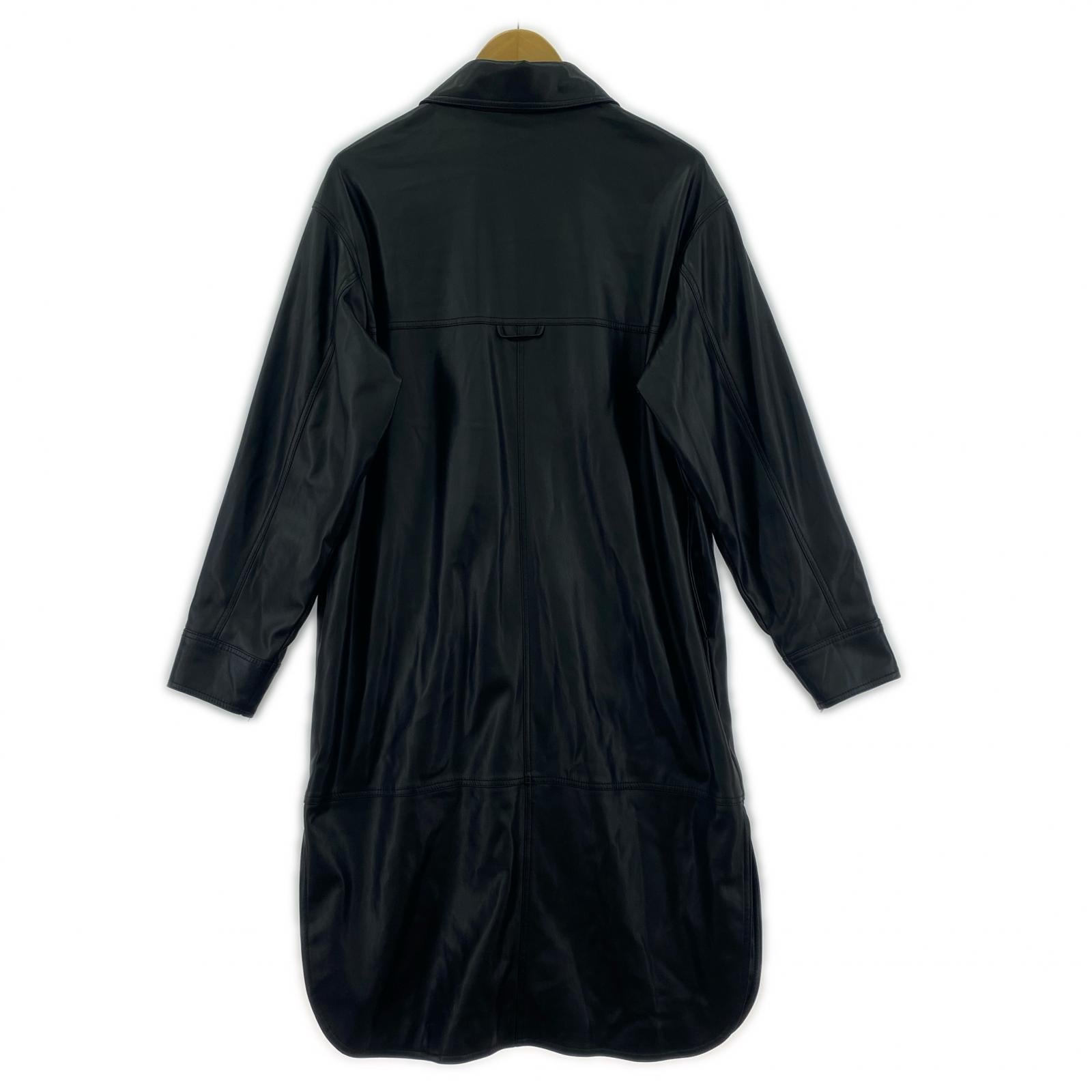 ジャケット Sea Room lynn フェイクレザーコート ブラック M ブラック