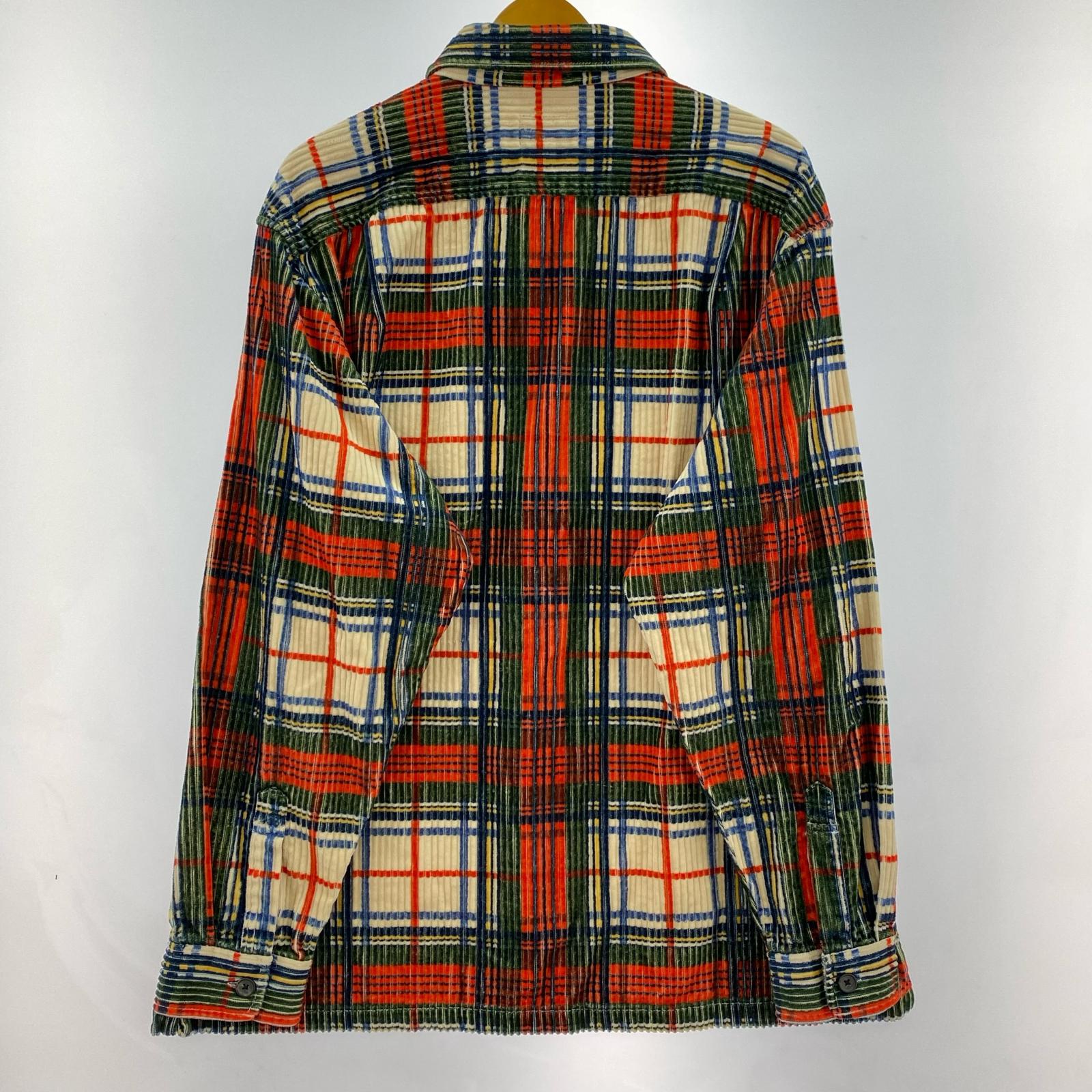 長袖シャツ Corduroy Shirt Plaid L L