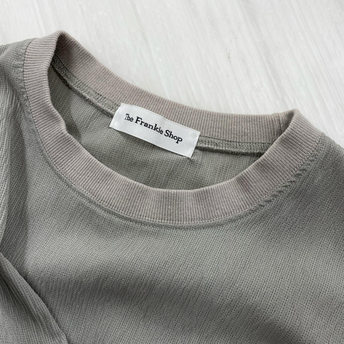半袖Ｔシャツ The Frankie Shop シアー SSTEE M グレー M グレー