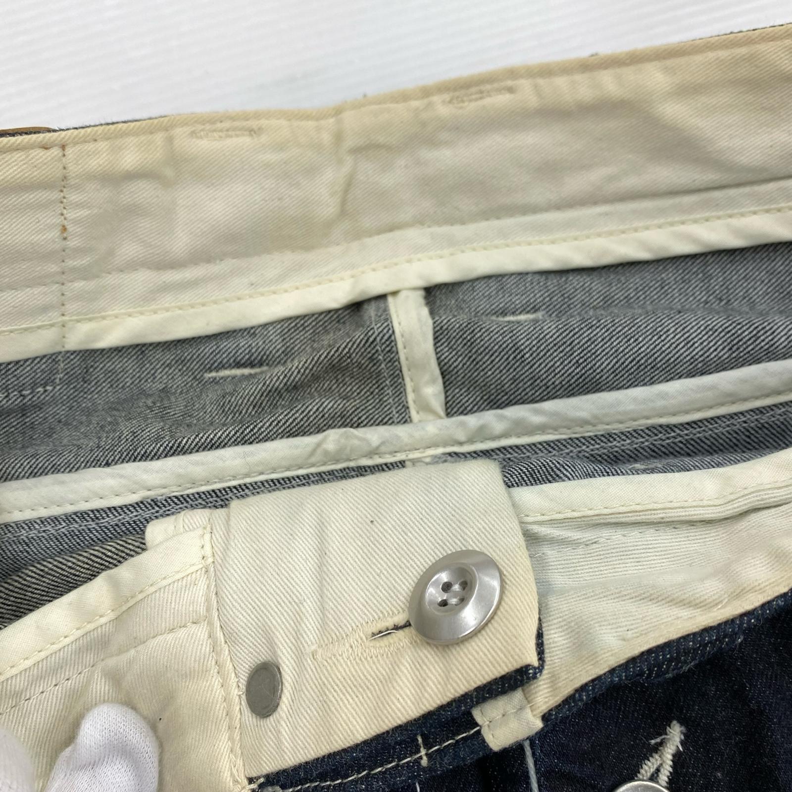デニムパンツ G55 サルエルフラップデニムパンツ W30 30 ネイビー