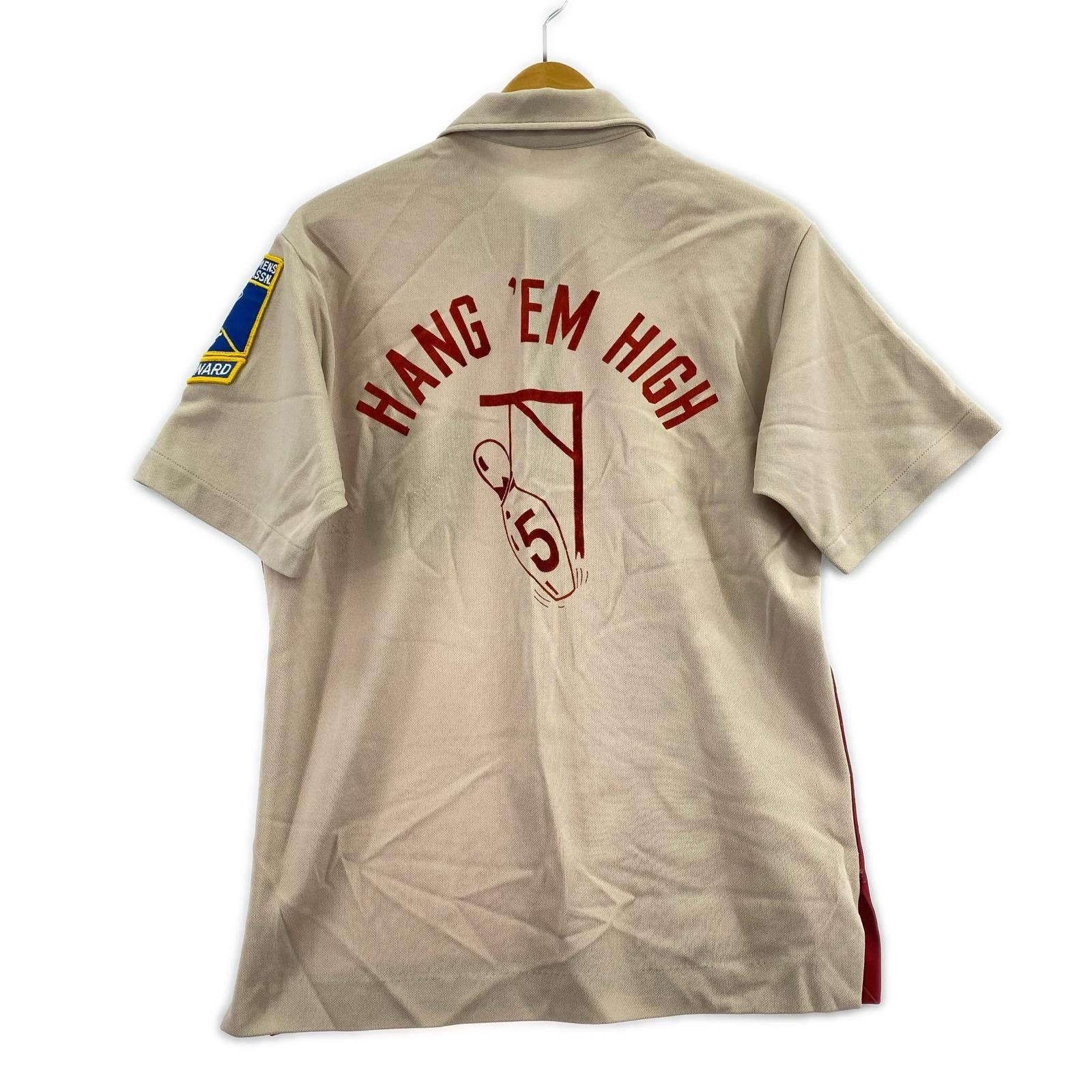 半袖シャツ King Louie 70s ボーリングシャツ ジップ(M) M