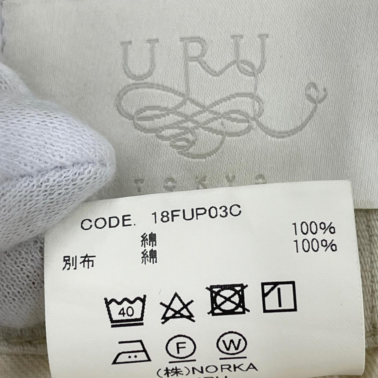 パンツ WORK PANTS　18FUP03C 1