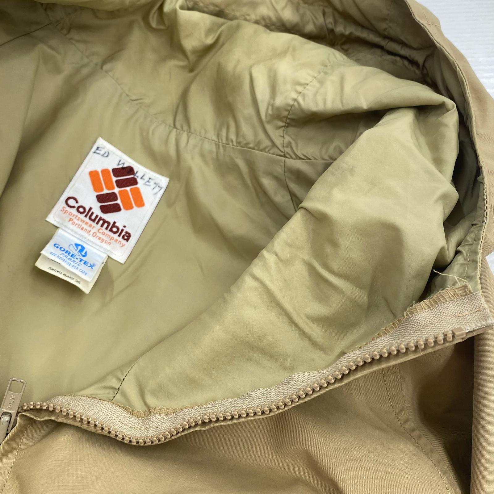 ジャケット 80s GORE-TEX　フィッシングジャケット（XXL) ベージュ