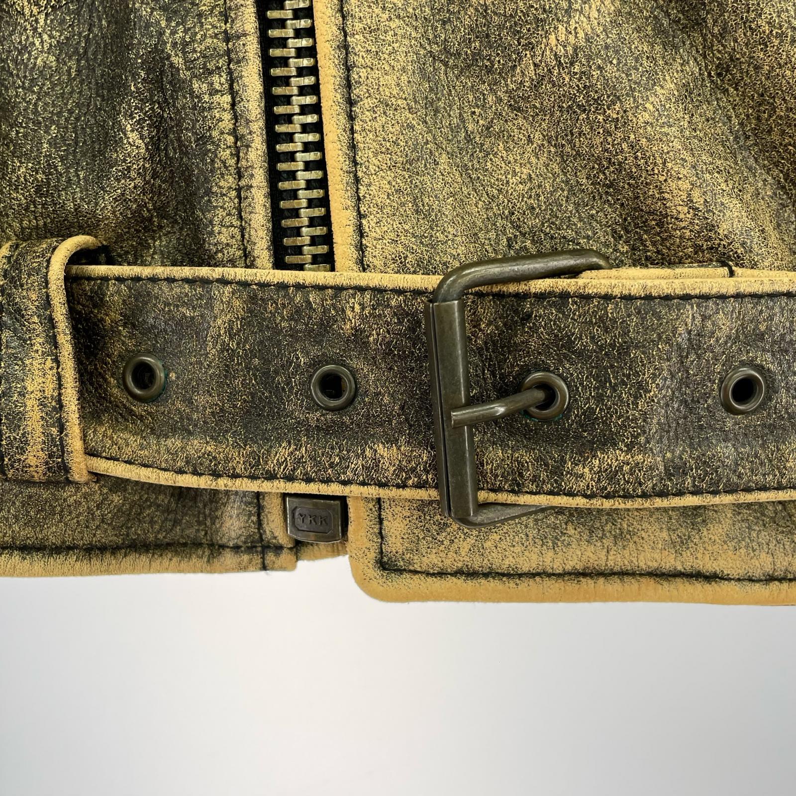 レザージャケット W.R.D ブラウン L ブラウン