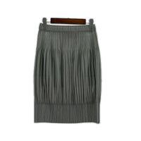 ミニスカート PLEATS PLEASE コクーンプリーツスカート PP55-JG403 グレー (5) 5 グレー