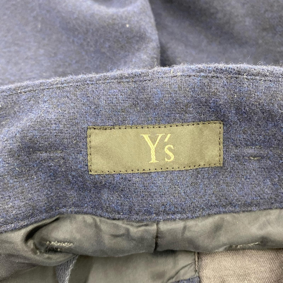 パンツ Y's ｳｰﾙｾｰﾗｰﾊﾟﾝﾂ YI-P10-128 紺 1 ネイビー