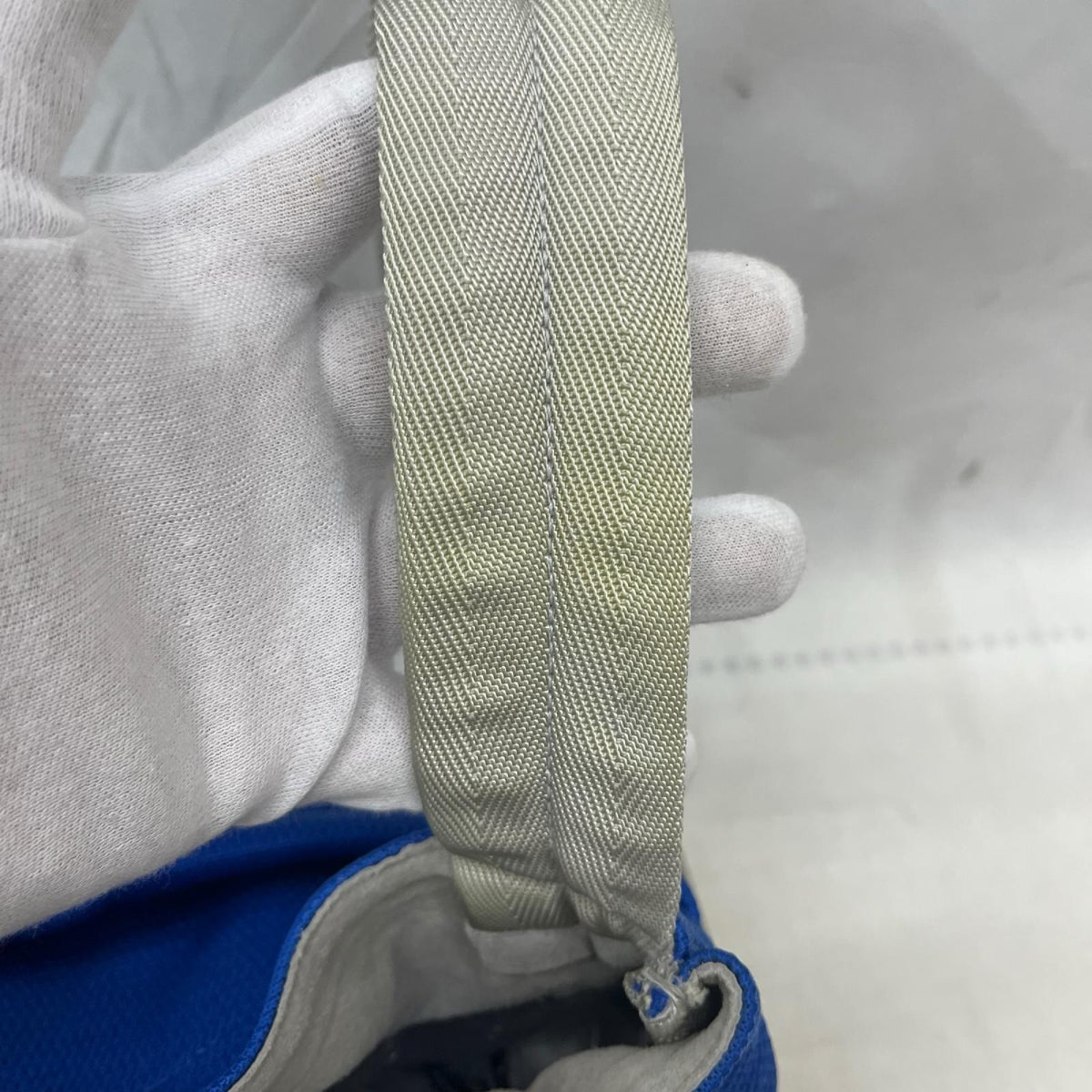 PRADA SPORT メッシュショルダーバッグ 青
