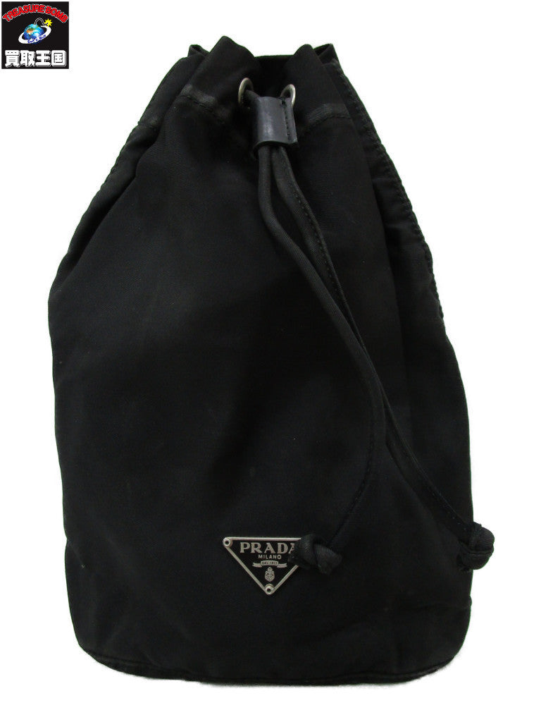 PRADA ﾅｲﾛﾝ巾着ﾊﾞｯｸﾞ