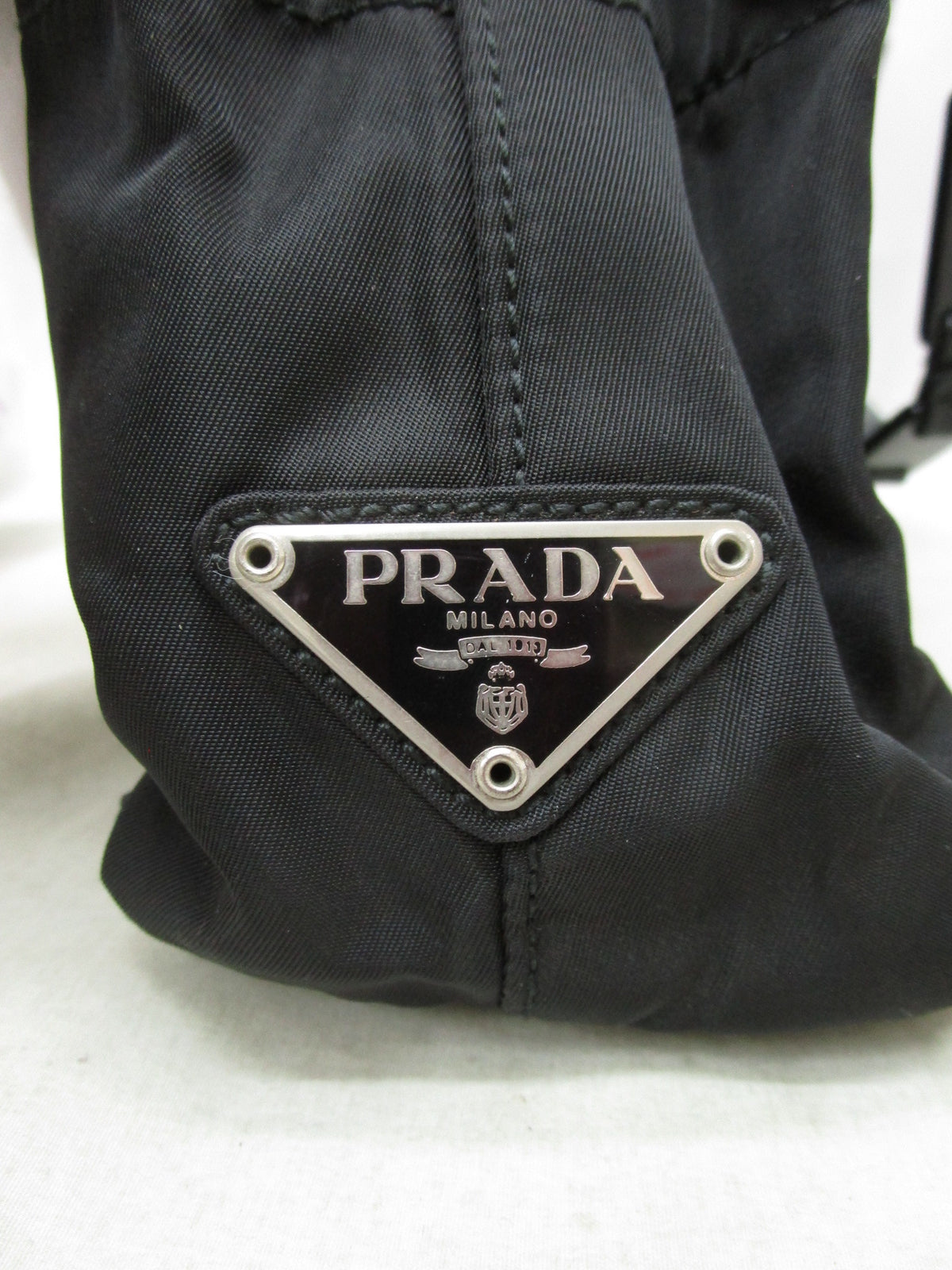 PRADA ﾅｲﾛﾝﾊﾝﾄﾞﾊﾞｯｸﾞ 持ち手ﾌﾟﾗ