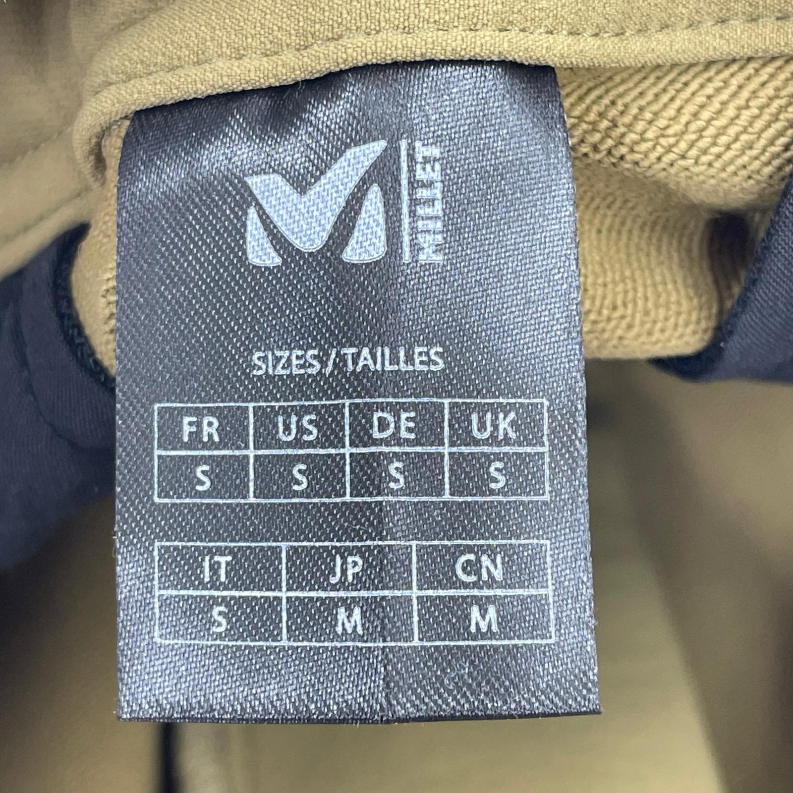 ジャージ millet　miv02048 M ブラウン