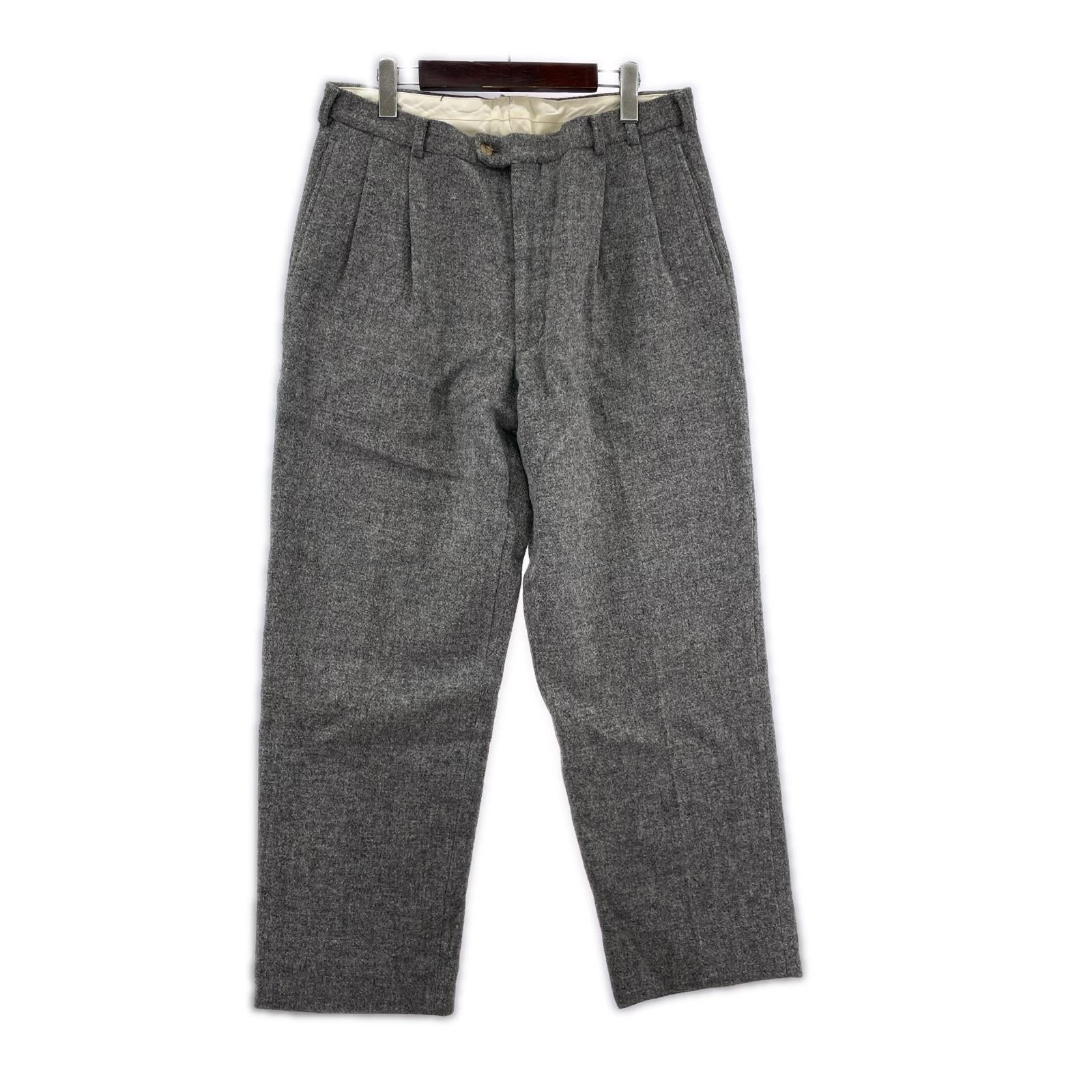 パンツ Papas ヘヴィーウール パンツ グレー LL グレー