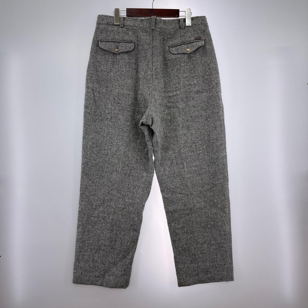 パンツ Papas ヘヴィーウール パンツ グレー LL グレー