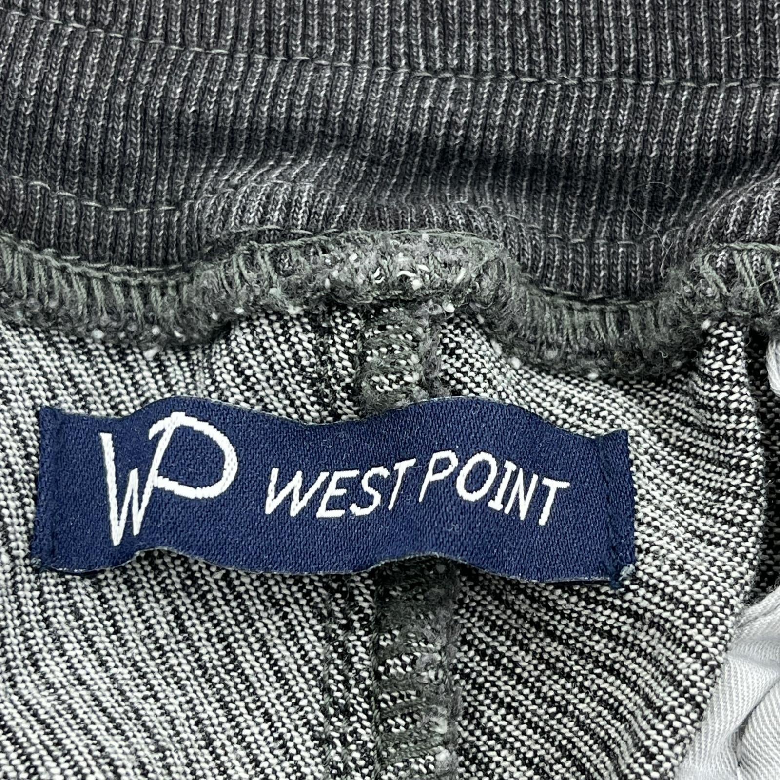 デニムパンツ WP westpoint ブラックデニムジョガーパンツ L L ブラック