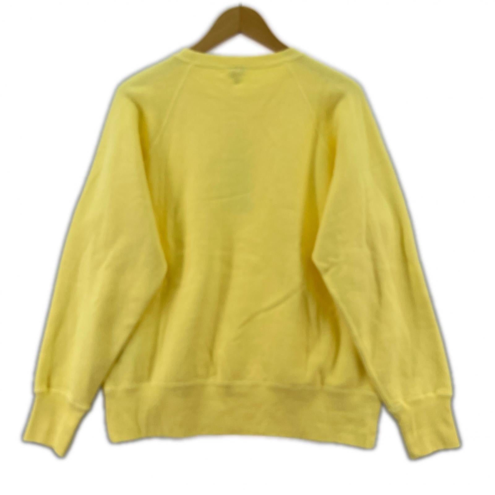 スウェット Campione Urage / Botanical Dye Sweat 3 イエロー
