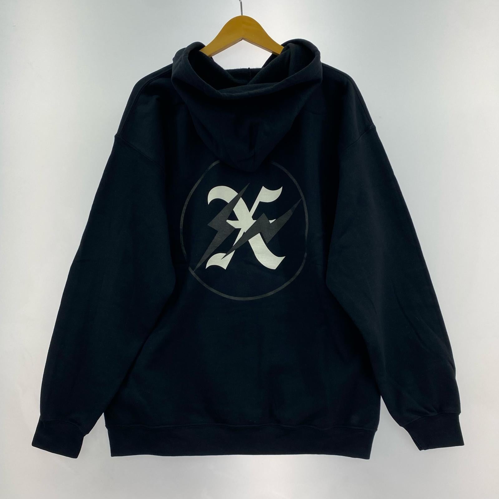 パーカー x FRAGMENT Hoodie/BLK L ブラック