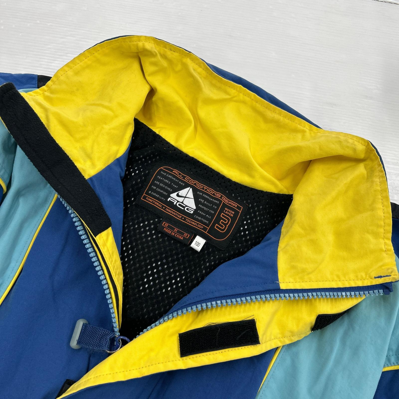 ジャケット ACG シェルパーカー 青系 M