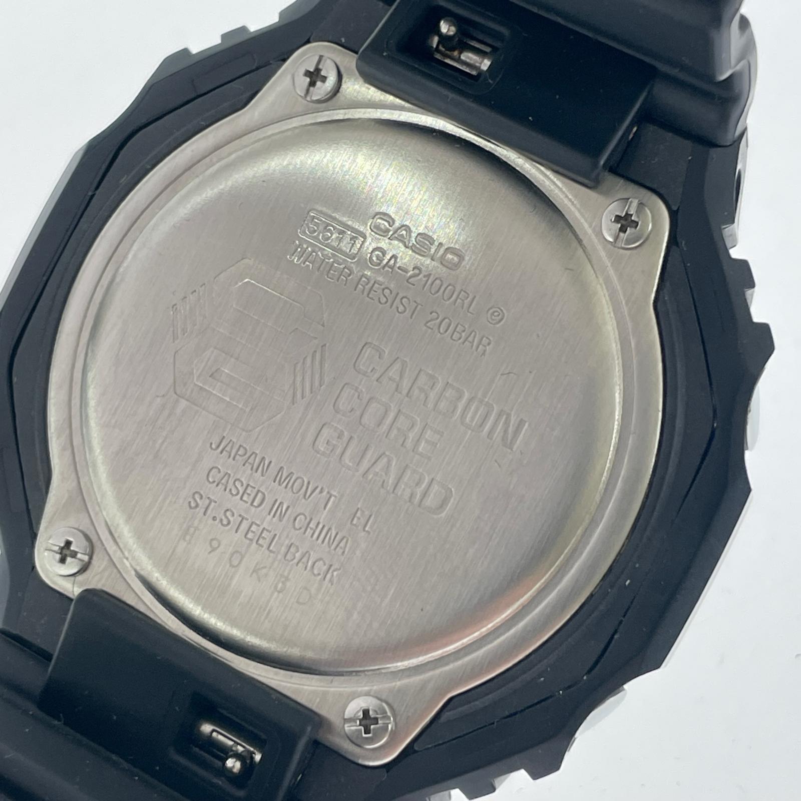 腕時計 GA-2100RL　デジアナ　黒 ブラック